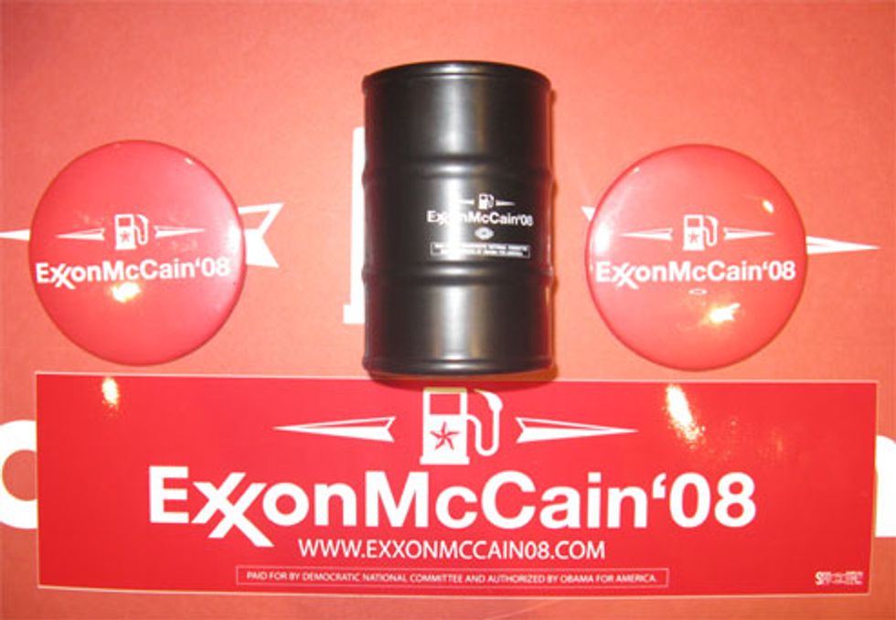 DNC Lets You Squeeze McCain's Black Barrel, For Pleasure