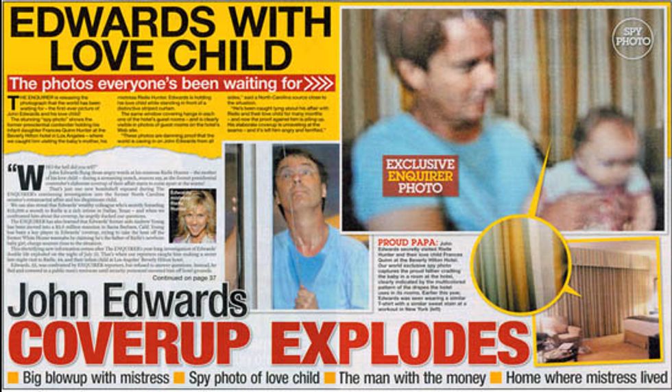 Suspicious Pics Of Edwards And Rumored Love Child At Last!