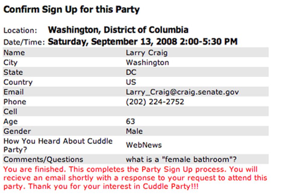 Magical Sex Orgy Comes To Washington