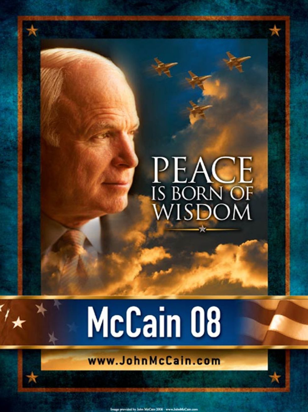John McCain's EPIC New Ad Loves Barack Obama!