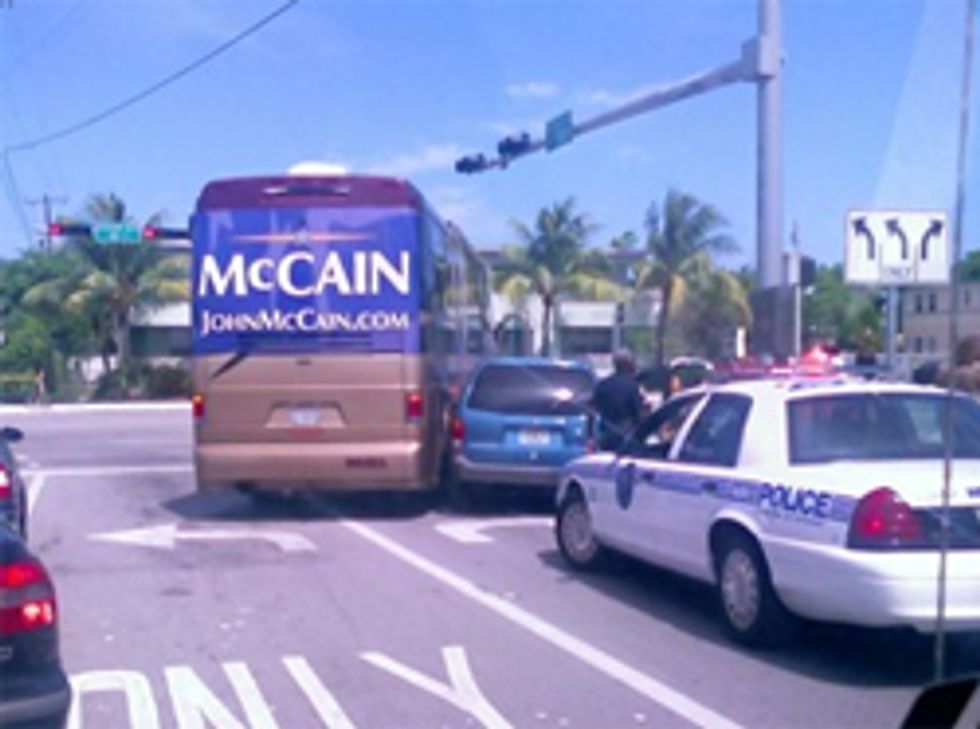 Joe Lieberman Ruined By Barack Obama Cake In Bus Crash