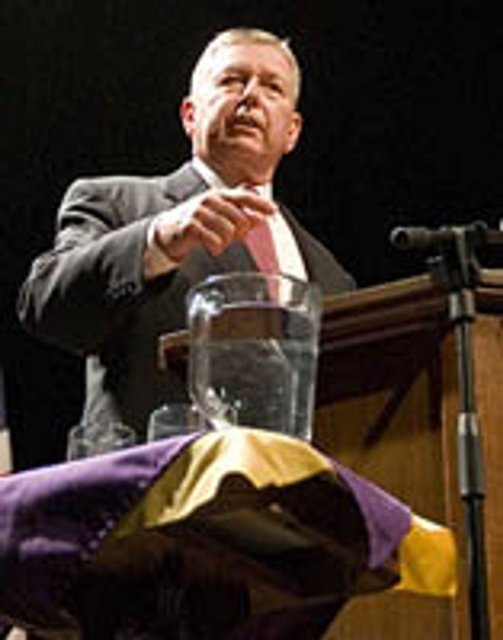John Ashcroft's Saliva For Sale On eBay