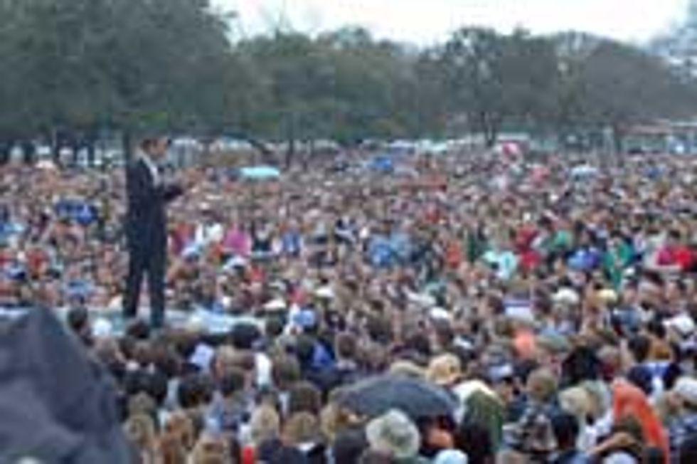 Obama In Some D.C. Building For Three Hours, VP Choice Imminent