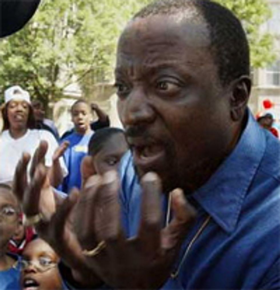 Alan Keyes Convinces Some Hobo Party To Nominate Him