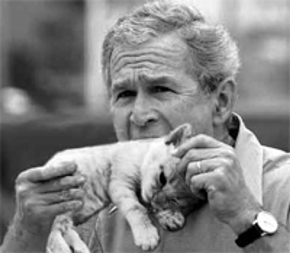 Bush Thanks Philippine President For Producing Humans That Feed Him