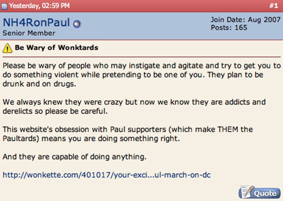 Everyone's Excited for Paultardpalooza!