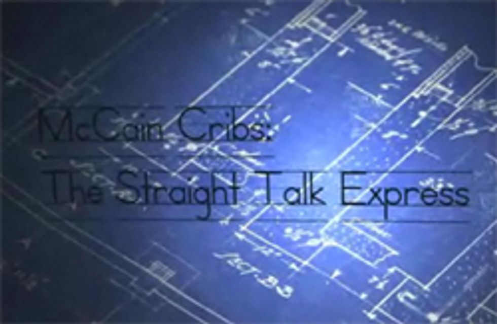 'McCain Cribs' Tours The Straight Talk Express
