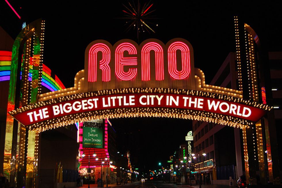 Nevada Caucus Can't Compete With Reno Santa