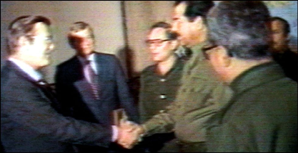 LA Times Offered $$$ Guest-Editor Spots To Rumsfeld, Nixon & Saddam