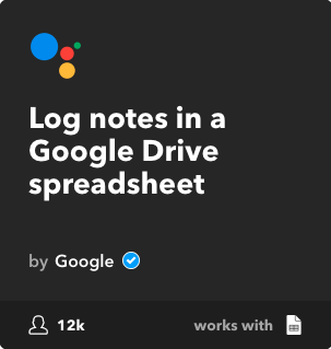 google home if this then that