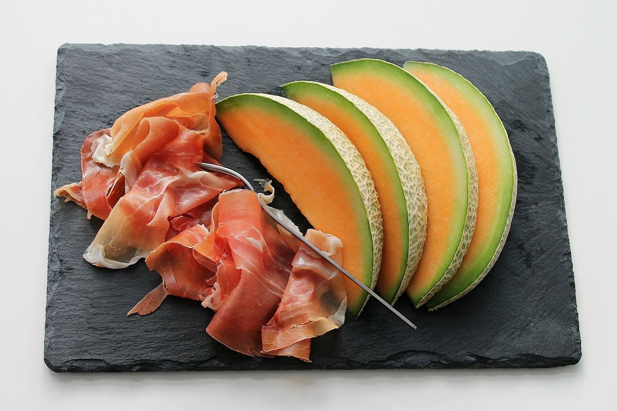 Crudo e melone, coppia più buona del mondo