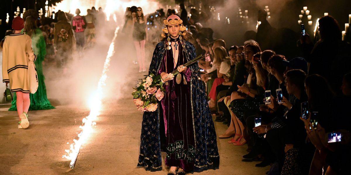 Gucci Threw a Fashion Party in a Graveyard