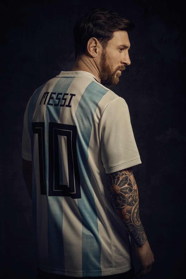Lionel Messi GOAT King Of Football T-Shirt