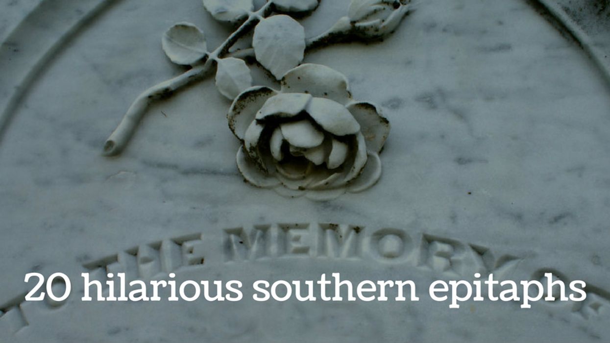 20 epitaphs where Southerners had the last laugh