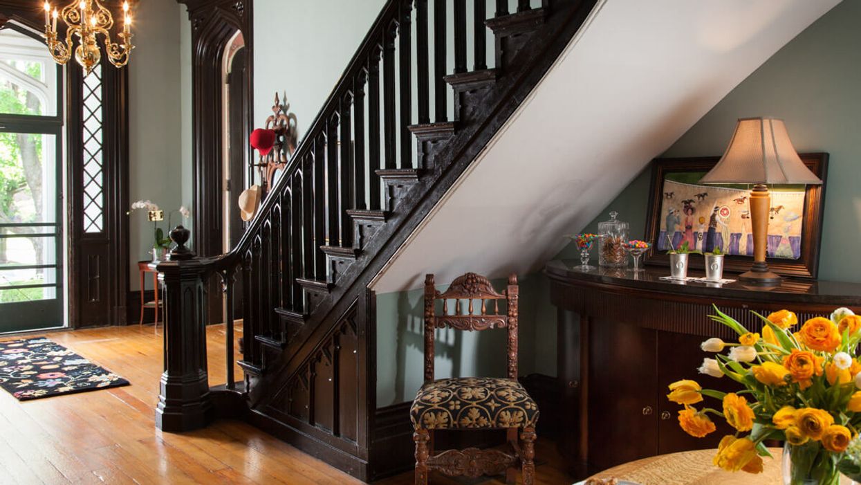 This Gothic Revival inn looks like something from a magazine and it's for sale