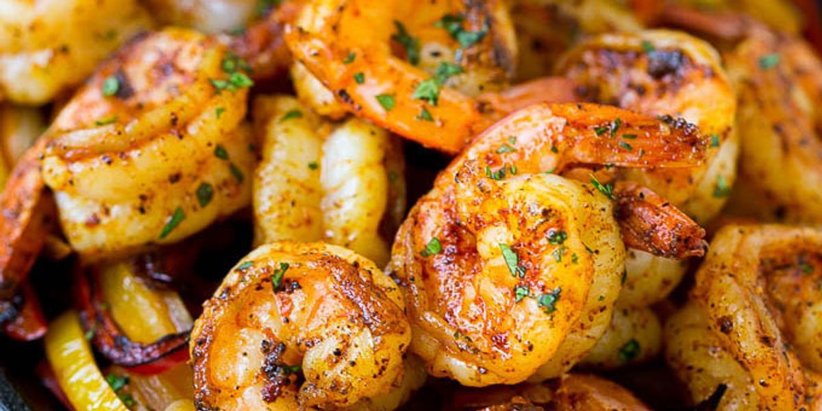 Shrimp Fajitas - My Recipe Magic
