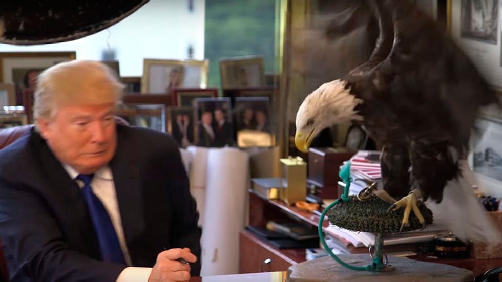 No Disloyal Eagle-Men Will Taint Donald Trump's America First Super Bowl Celebration!