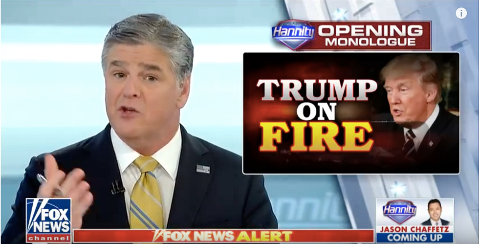 Welcome To Mr. Hannity's Neighborhood, Where Trump Has Absolute Power And That's JUST GREAT