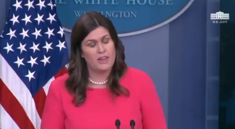 Sarah Huckabee Sanders Says She Is Honest Person, So There's Another Lie For Ya