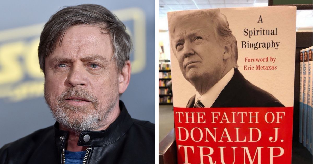 Mark Hamill Just Roasted Trump's New 'Spiritual Biography' With Some Other 'Recommended Titles' 😂