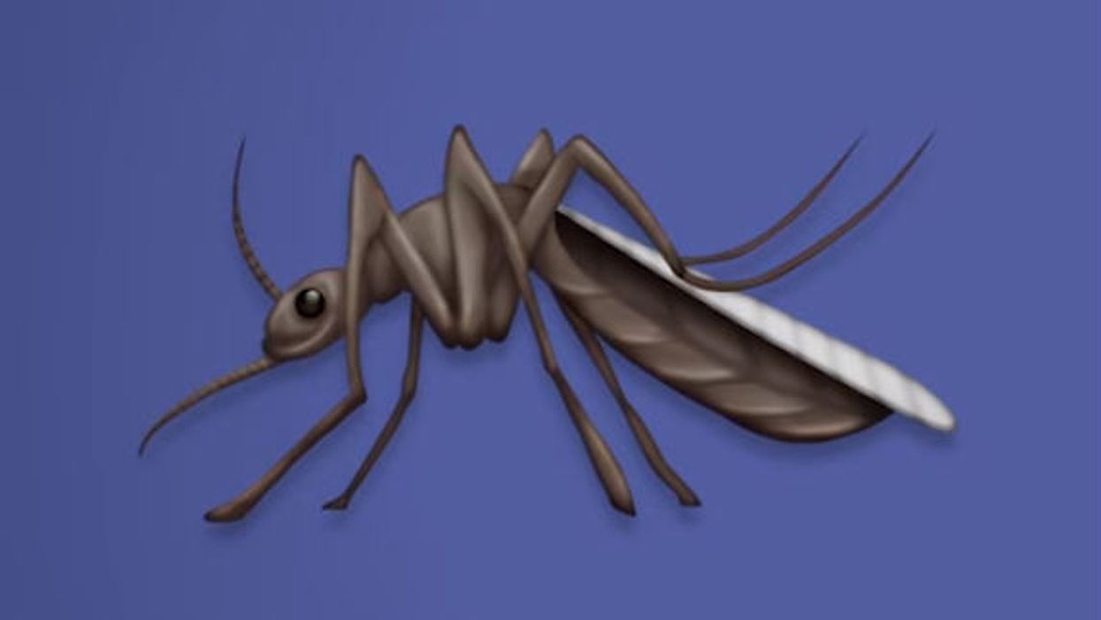 A mosquito emoji is here so they've officially taken over the world
