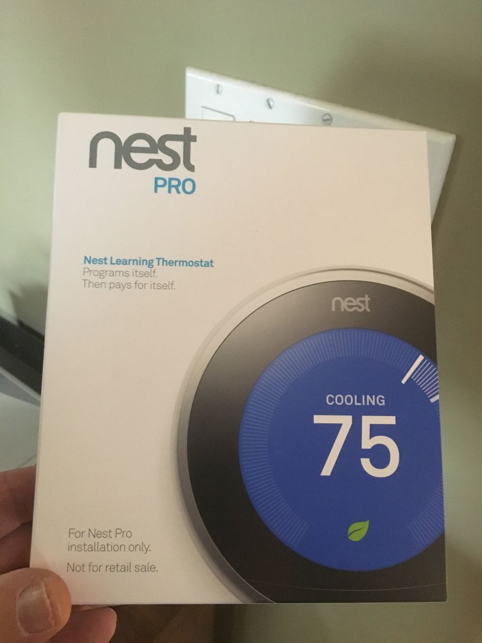 Nest Pro thermostat works with Vivint Smart Home System.