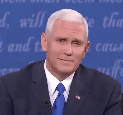 Mike Pence Is Just A Boy, Standing In Front Of The Federalist Society, Begging It To Not Kill Him
