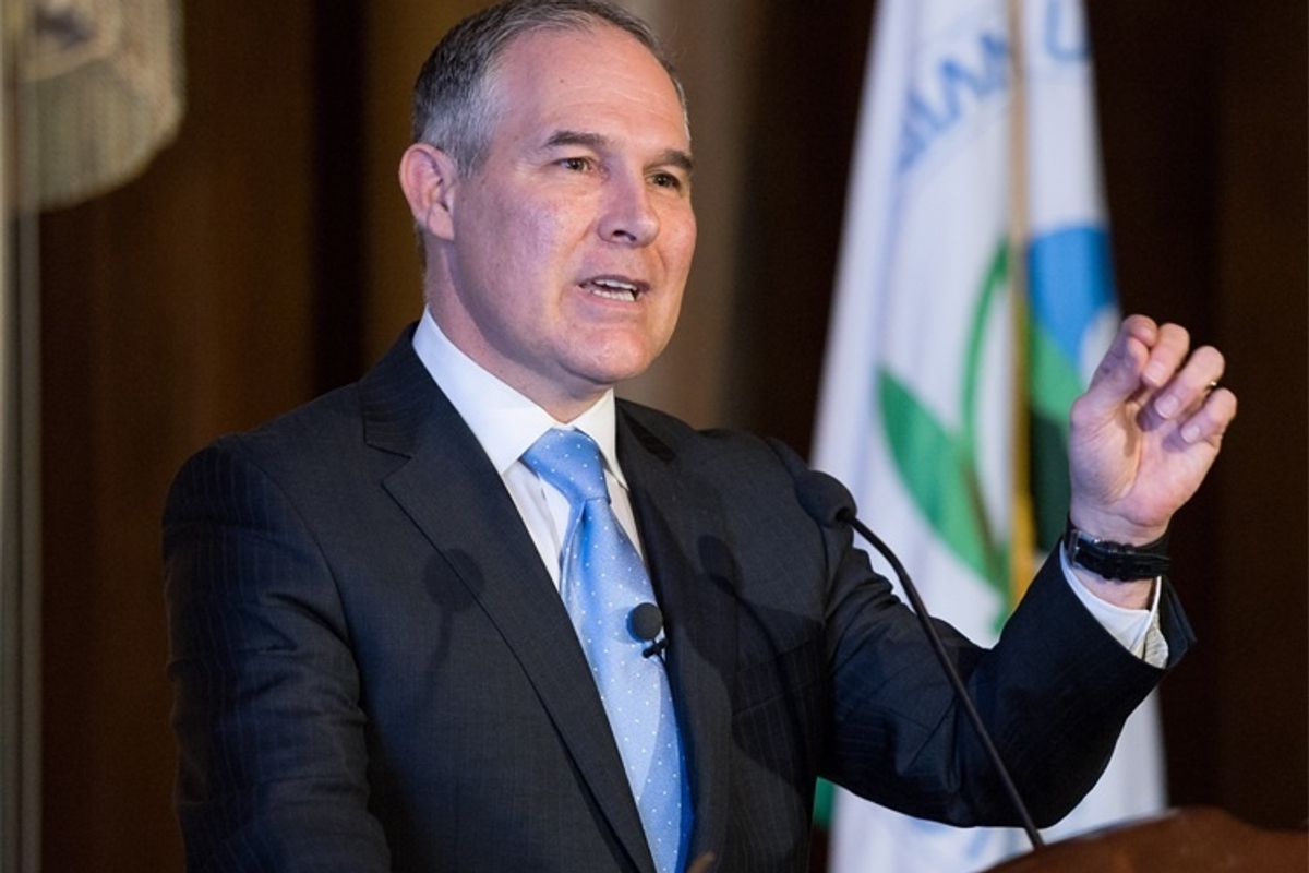 GOP Donor Gives Scott Pruitt's Lazy Wife A JERB! Yay Scott Pruitt's Lazy Wife!