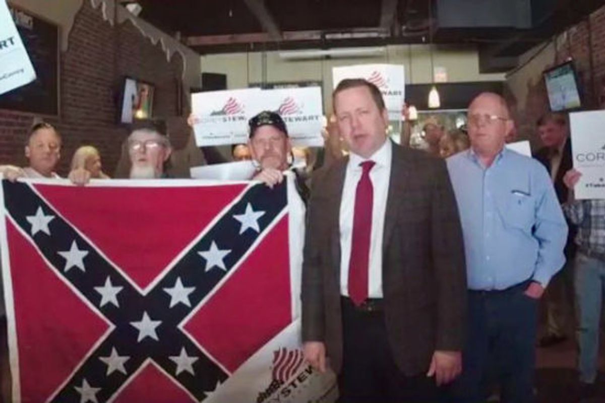 Trump So Happy The Nazi Won Virginia's GOP Senate Primary