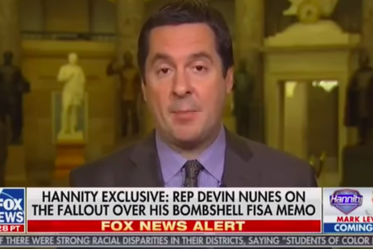 More Bullshit From FUCKING DEVIN NUNES!