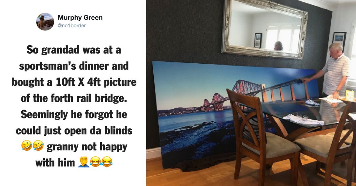 When You Buy A Picture Of A Bridge That You Can Easily See From Your Window, You Get Roasted ðŸ˜‚