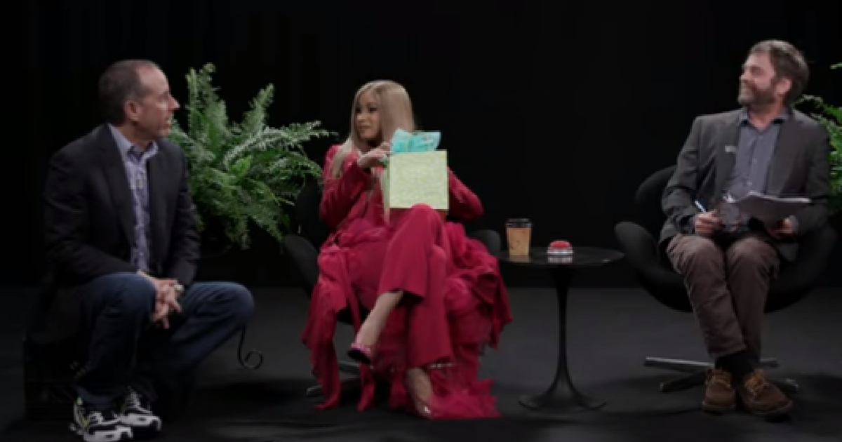 Zach Galifianakis's New 'Between Two Ferns' Features An Odd Meeting Between Jerry Seinfeld And Cardi B