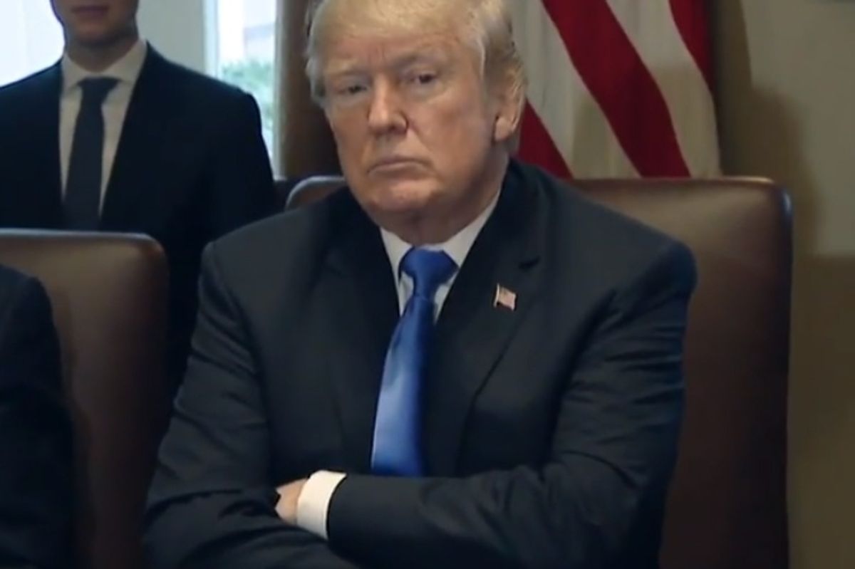 Donald Trump Won't Sign Terrible GOP Immigration Bill Of His Filthy Hateful Dreams