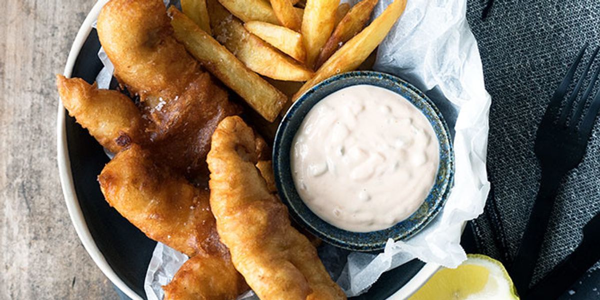 Ginger Beer Battered Fish and Chips My Recipe Magic
