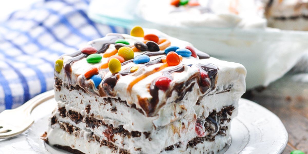 5-Ingredient Ice Cream Sandwich Cake - My Recipe Magic