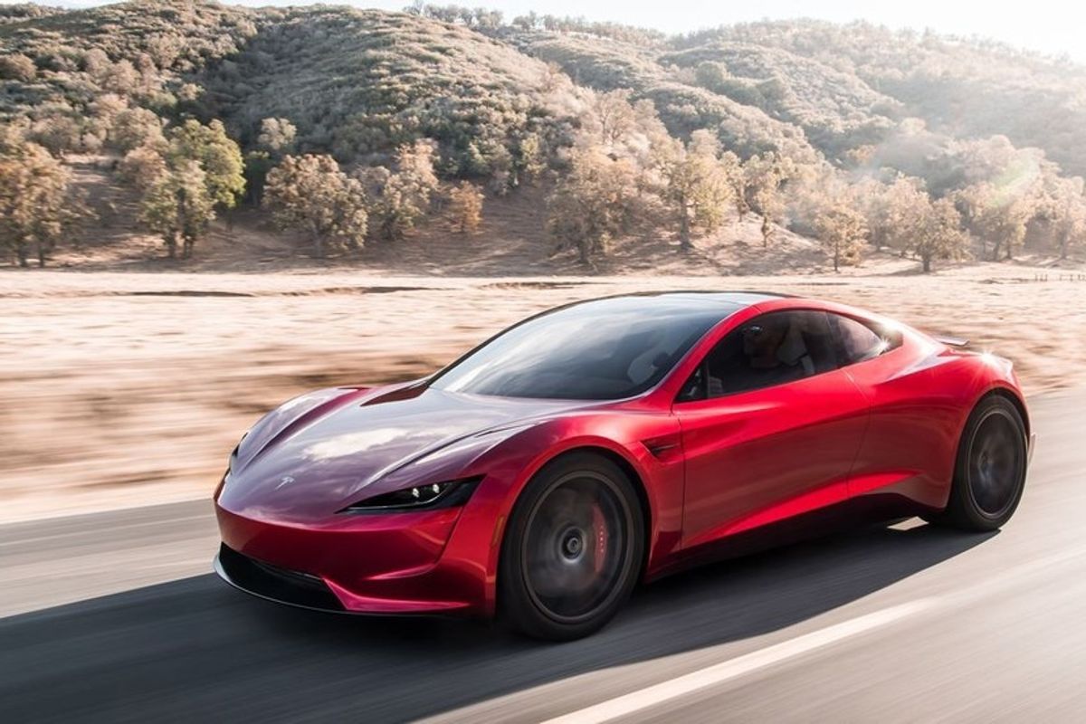 Is Elon Musk really fitting rocket thrusters to the Tesla Roadster?