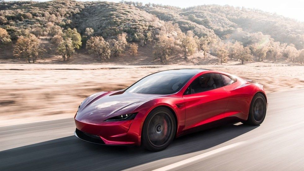 Photo of the Tesla Roadster 2020