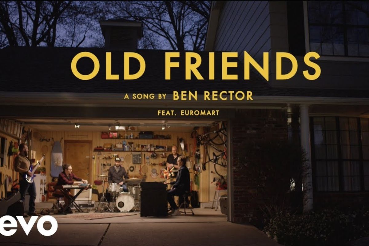 Ben Rector invites some 'Old Friends' to come back the garage, where they used to play