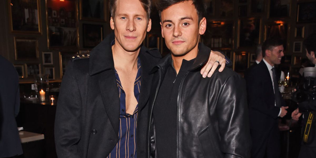 Tom Daly and Dustin Lance Black Share First Pictures of Their Baby Boy