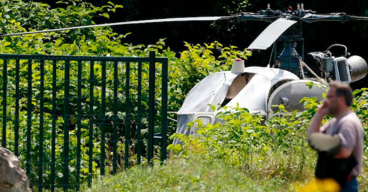 Notorious French Gangster Makes Daring Escape From Prison Yard Via Helicopter