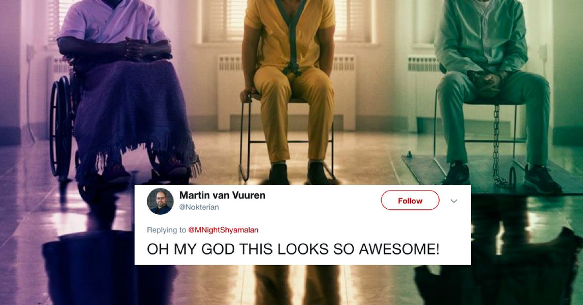 The Poster For M. Night Shyamalan's 'Glass' Has 'Unbreakable' Fans Very Excited