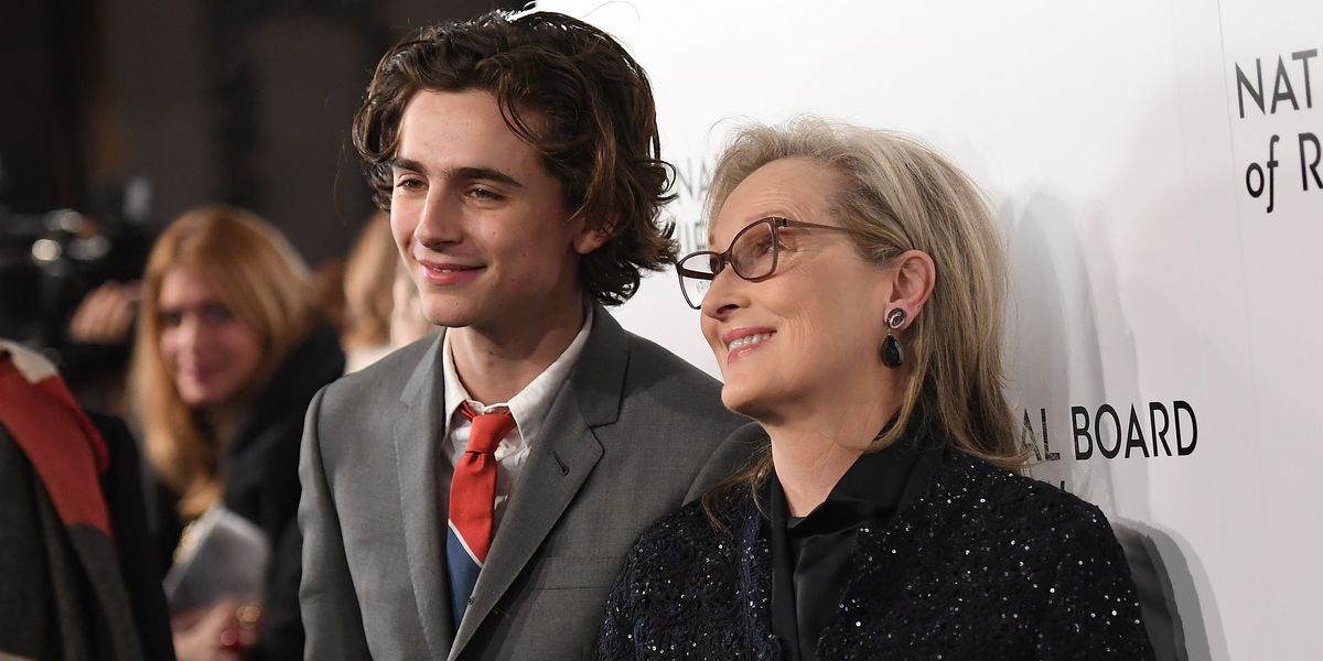 Five Words: Timothée Chalamet and Meryl Streep