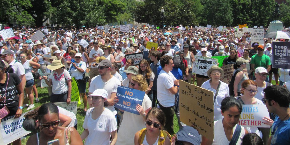 At Families Belong Together Day of Action, Leaders and Protesters Ask, How Did We Get Here?