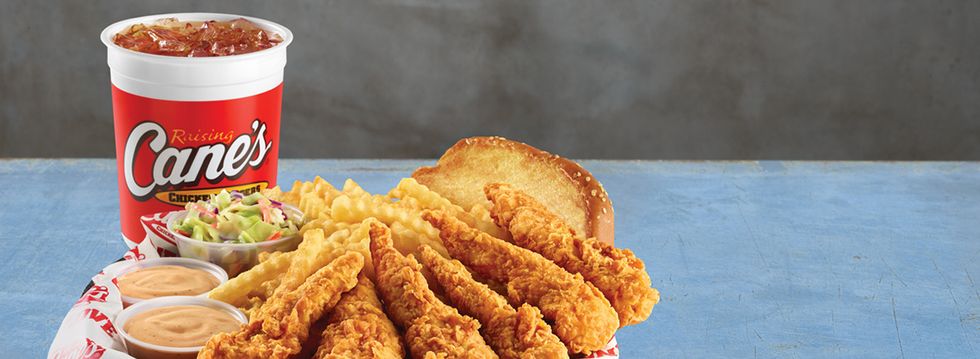 raising cane's stock name