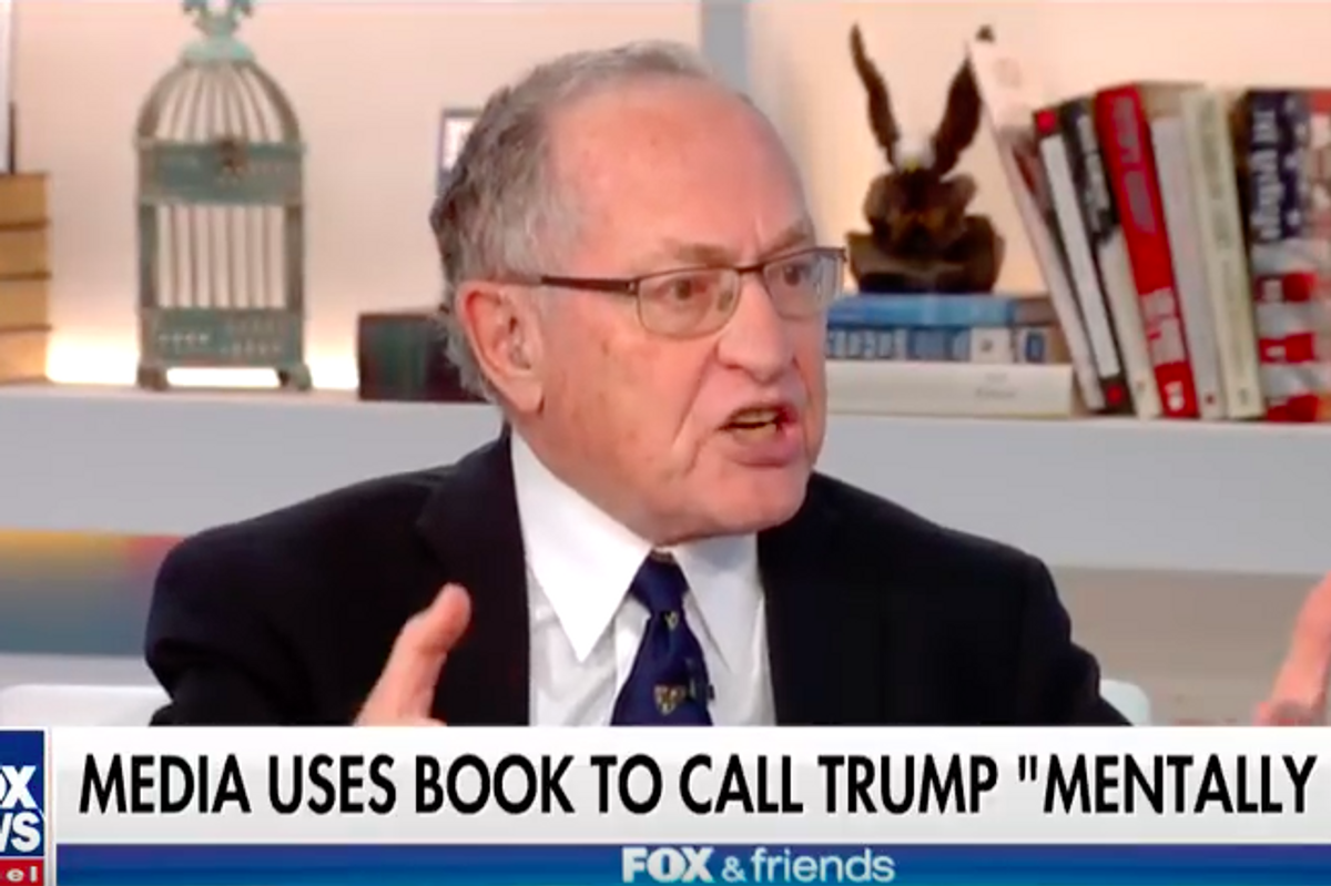 Alan Dershowitz Wishes Maxine Waters Would Stop Murdering Him At Martha's Vineyard