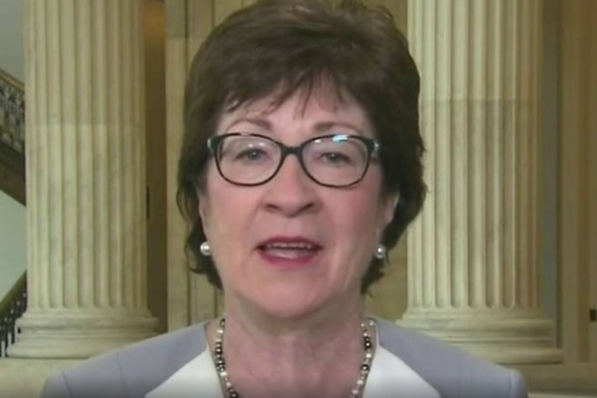 Susan Collins Gonna Protect Voting Rights Just Like She Protected Roe V. Wade