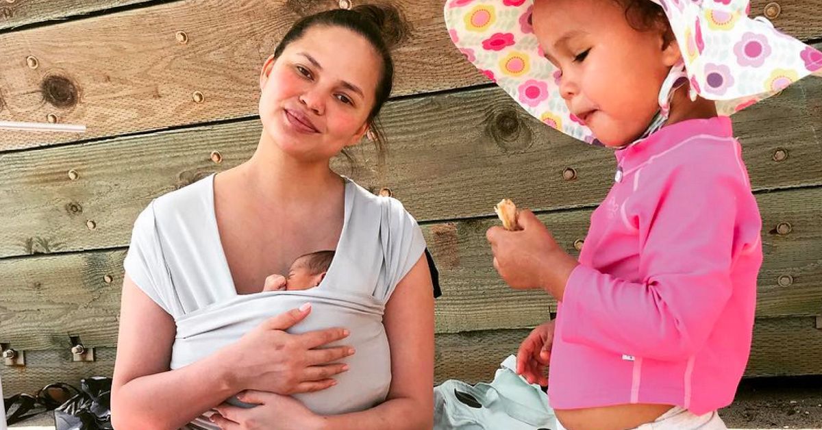 Chrissy Teigen Just Clapped Back At Trolls Shaming Her For A Picture With Baby Miles