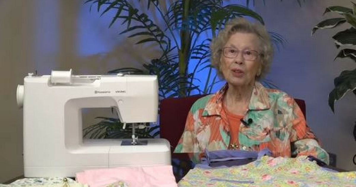 99-Year-Old Woman Uses Her Sewing Skills To Make Over 60 Dresses For Puerto Rico Orphanage ❤️