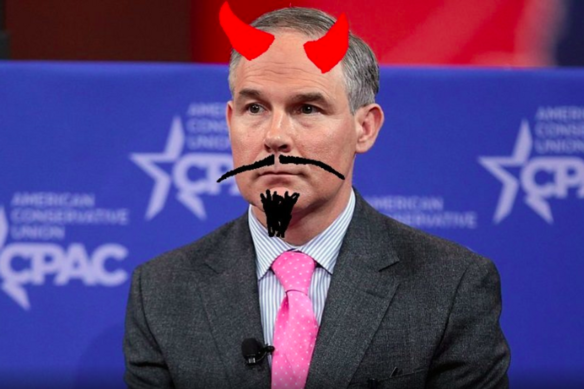 And Now, Scott Pruitt, Is When You GTFO