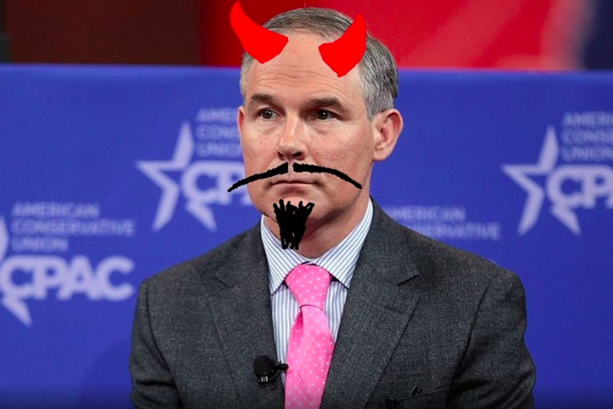 Scott Pruitt Running For Senate, Hopes You Forgot About His One Million Ethics Scandals